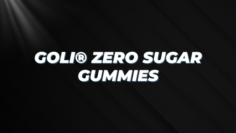 Goli® zero sugar Gummies
